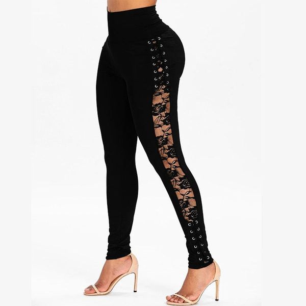 women's pants & capris spring autumn 2021 fashion women high waist pencil leggings stretchy bandage hollow out lace trousers, Black;white
women's pants & capris spring autumn 2021 fashion women high waist pencil leggings stretchy bandage hollow out lace trousers, Black;white