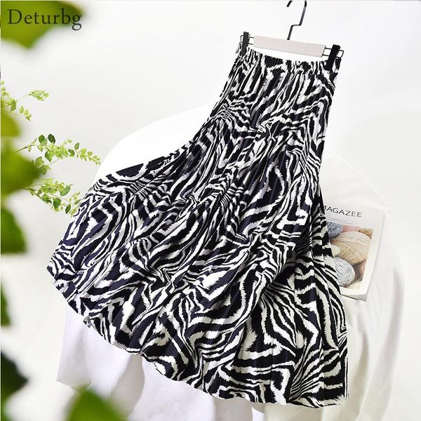 womens elegant black white stripes midi skirt korean vintage high waist pleated a-line skirts 2021 fall winter sk634
womens elegant black white stripes midi skirt korean vintage high waist pleated a-line skirts 2021 fall winter sk634