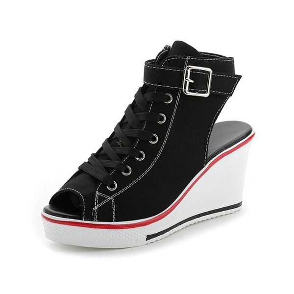 dress shoes anovishana2021 open toe women hidden heel platform wedge canvas buckle zipper outdoor white black girls sneakers
dress shoes anovishana2021 open toe women hidden heel platform wedge canvas buckle zipper outdoor white black girls sneakers