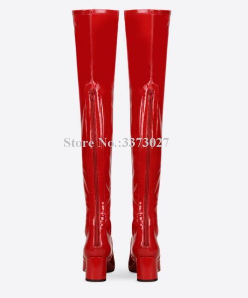 boots red chunky heel women long patent leather mid over the knee ladies large size casual shoes dropship, Black
boots red chunky heel women long patent leather mid over the knee ladies large size casual shoes dropship, Black