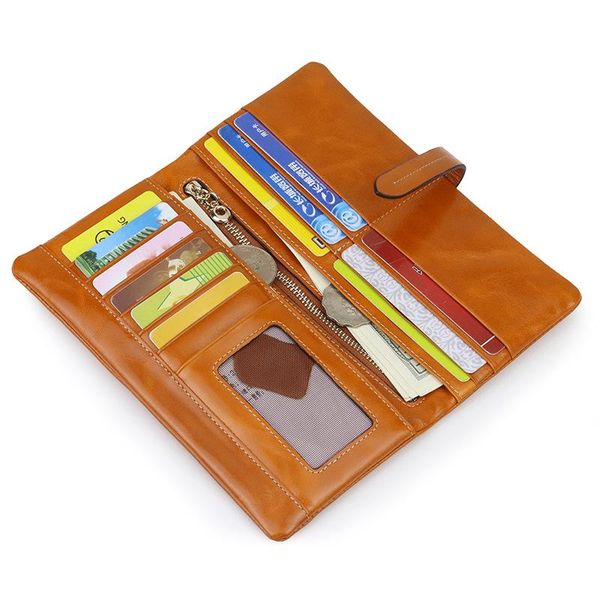 wallets women's long wallet genuine leather style full-grain handbag fashion simple clutch bag, Red;black
wallets women's long wallet genuine leather style full-grain handbag fashion simple clutch bag, Red;black