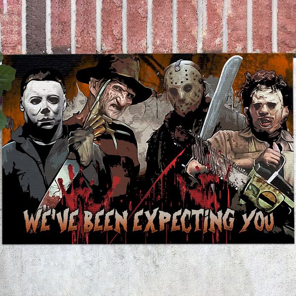 cloocl horror movie character carpets 3d graphic we are been expecting you doormat 3d printed carpet non-slip doormat
cloocl horror movie character carpets 3d graphic we are been expecting you doormat 3d printed carpet non-slip doormat