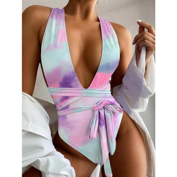 one-piece suits 2021 summer women swimwear halter deep-v neck one piece swimsuits printed tie dye bandage push up bikini bathing suit
one-piece suits 2021 summer women swimwear halter deep-v neck one piece swimsuits printed tie dye bandage push up bikini bathing suit