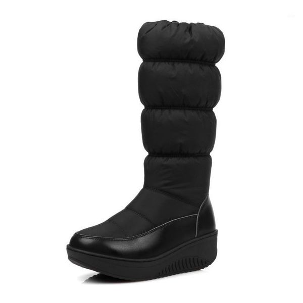 boots snow women's 2021 winter warm plush waterproof down female high wedges rubber sole woman knee-high boot shoes1, Black
boots snow women's 2021 winter warm plush waterproof down female high wedges rubber sole woman knee-high boot shoes1, Black