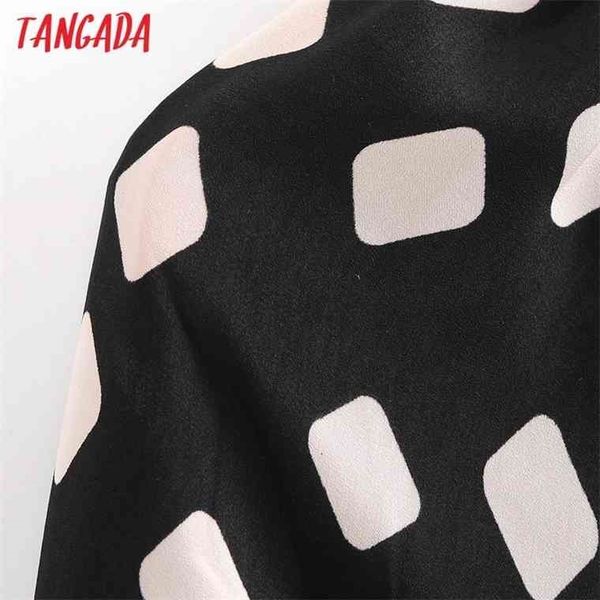 tangada 2021 spring fashion women geometry print bow tie shirt long sleeve office ladies midi dress with slash 3a61, Black;gray
tangada 2021 spring fashion women geometry print bow tie shirt long sleeve office ladies midi dress with slash 3a61, Black;gray