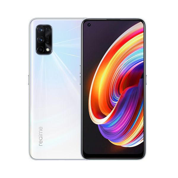 Original Realme X7 5G Mobile Phone 8GB RAM 128GB ROM MTK 800U Octa Core Android 6.4 inch AMOLED Full Screen 64.0MP 4300mAh Fingerprint ID Face Smart Cell Phone