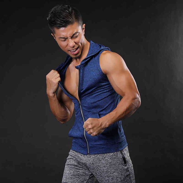 men' tank brand new gyms hoodie stringer waistcoat fitness vest ' singlets sporting sleeveless sweatshirts kyqs, White;black
men' tank brand new gyms hoodie stringer waistcoat fitness vest ' singlets sporting sleeveless sweatshirts kyqs, White;black