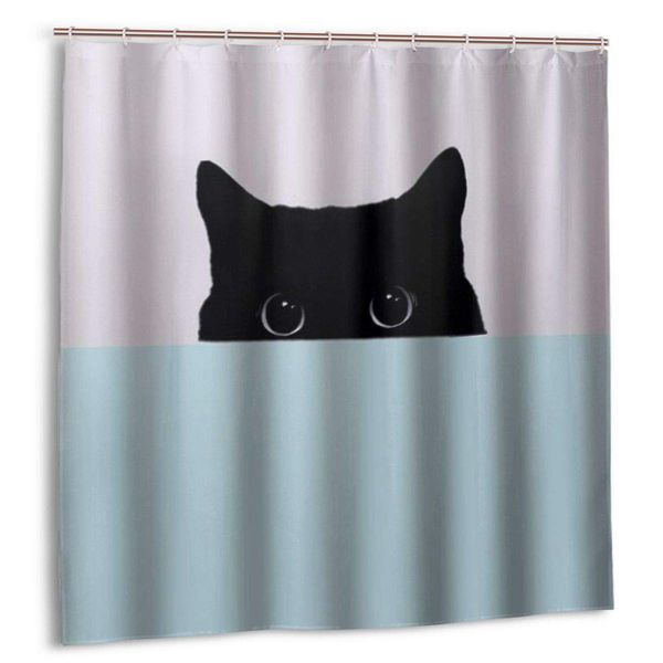shower curtain,cute cat decoration peeping black cat funny cat,custom design waterproof shower curtains bathroom decor include
shower curtain,cute cat decoration peeping black cat funny cat,custom design waterproof shower curtains bathroom decor include