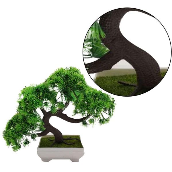 1pc simulation pine greeting guests potted plant fake bonsai guest-greeting tree mini green deskdecoration for fo decorative flowers & w
1pc simulation pine greeting guests potted plant fake bonsai guest-greeting tree mini green deskdecoration for fo decorative flowers & w