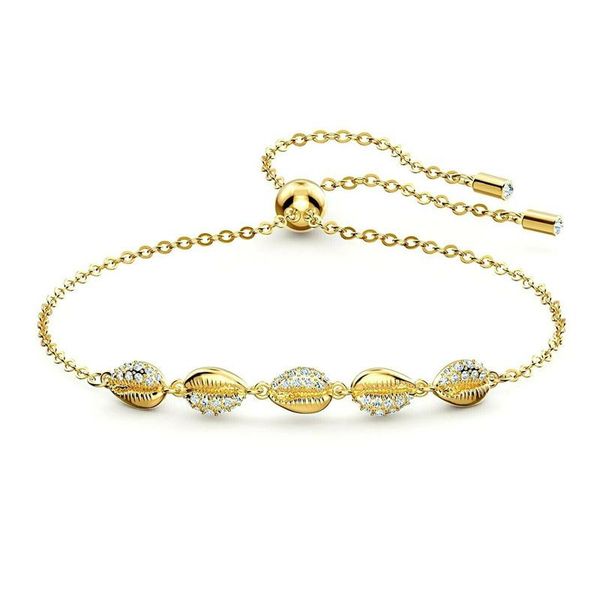 link, chain unique ocean jewellray 24k gold plated inlaid zircon sea wristband cowrie shell slide buckle adjustable bracelet for gifts, Black
link, chain unique ocean jewellray 24k gold plated inlaid zircon sea wristband cowrie shell slide buckle adjustable bracelet for gifts, Black