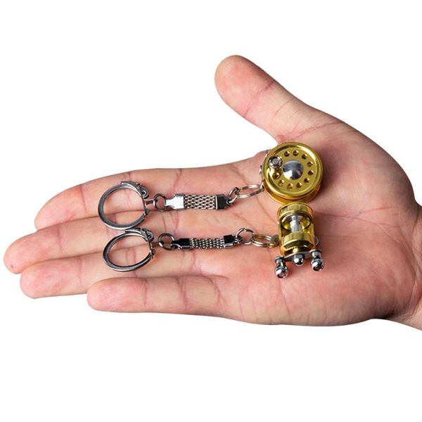 hunthouse fishing keychain pendant car key ring reel wheel hanging decor gift baitcasting reels
hunthouse fishing keychain pendant car key ring reel wheel hanging decor gift baitcasting reels