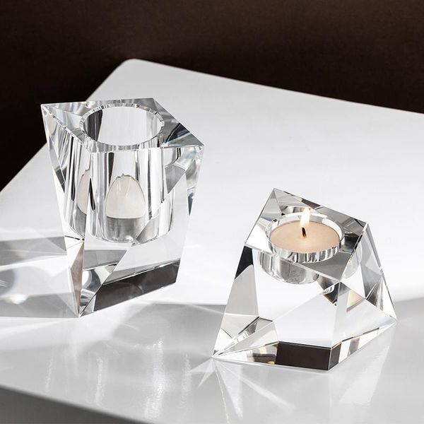 candle holders modern transparent geometric irregular crystal holder luxury ornaments dinner table romantic western
candle holders modern transparent geometric irregular crystal holder luxury ornaments dinner table romantic western