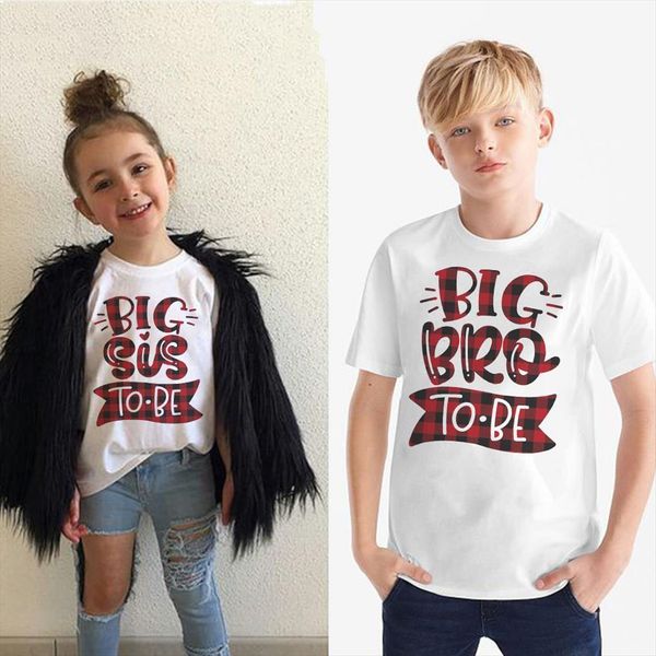 big bro sis to be anouncement boys girls short sleeve t shirt brothers sisters family matching tee, Blue
big bro sis to be anouncement boys girls short sleeve t shirt brothers sisters family matching tee, Blue