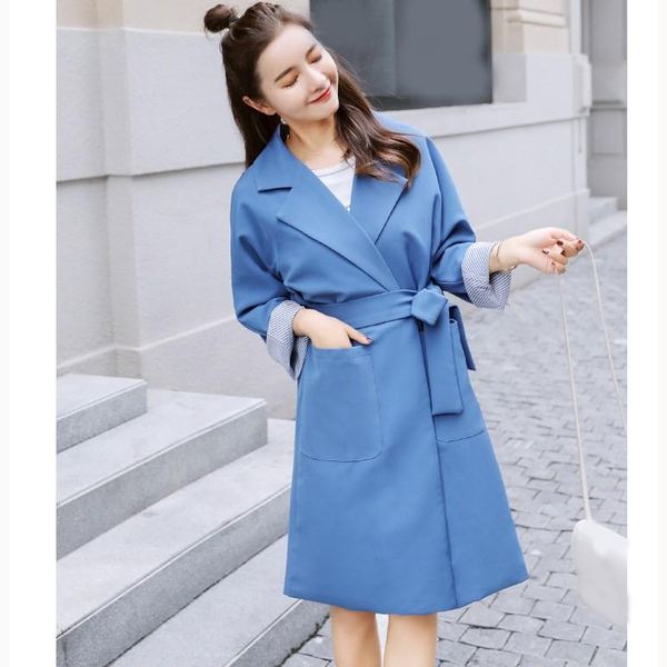 women's suits & blazers 2021 spring female women casual solid slim long blazer sleeve sashes coat, White;black
women's suits & blazers 2021 spring female women casual solid slim long blazer sleeve sashes coat, White;black