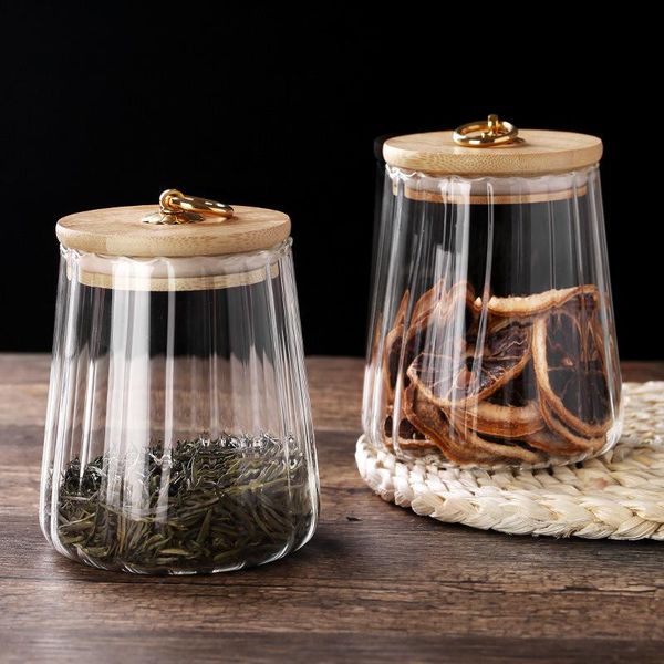 storage bottles & jars glass jar with bamboo lid sealed canister food container candy
storage bottles & jars glass jar with bamboo lid sealed canister food container candy