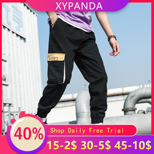 men's pants xypanda function cargo casual elastic waist nine-point hip-hop street tide brand overalls men, Black
men's pants xypanda function cargo casual elastic waist nine-point hip-hop street tide brand overalls men, Black