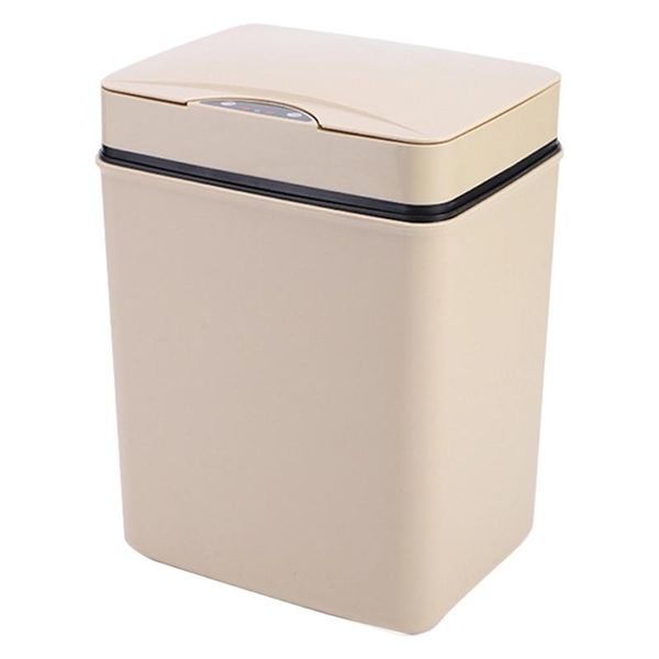 waste bins 1pc square smart induction trash can household garbage with lid (battery)
waste bins 1pc square smart induction trash can household garbage with lid (battery)