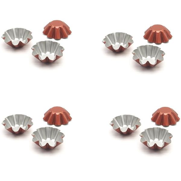 non-stick reusable tart mold chrysanthemum cup fruit tarts pie pan muffin cake quiche tin baking & pastry tools
non-stick reusable tart mold chrysanthemum cup fruit tarts pie pan muffin cake quiche tin baking & pastry tools