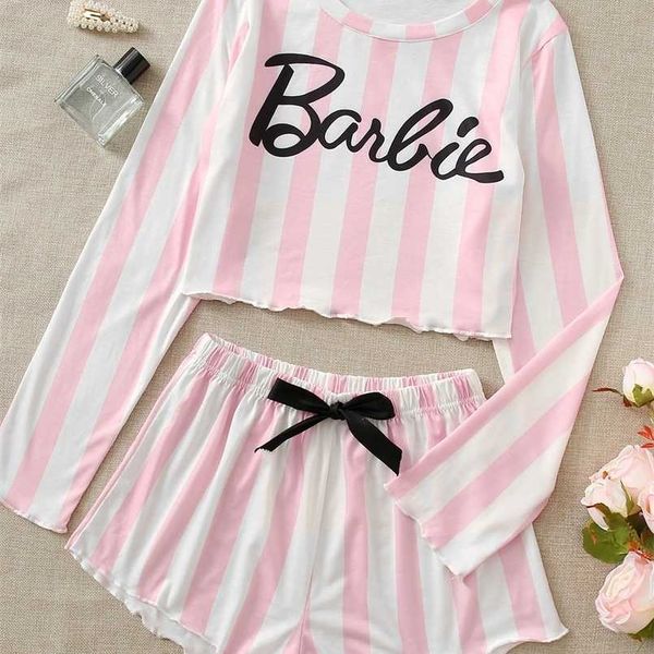 women's pajamas summer short sleepwear girls clothes comfortable home sleepwear set woman 2 pieces home wear 211023, Black;red
women's pajamas summer short sleepwear girls clothes comfortable home sleepwear set woman 2 pieces home wear 211023, Black;red