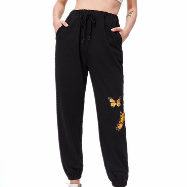 women's pants & capris summer 2021 casual elastic waist vintange butterfly print fashion straight versatile commute woman leisure, Black;white
women's pants & capris summer 2021 casual elastic waist vintange butterfly print fashion straight versatile commute woman leisure, Black;white