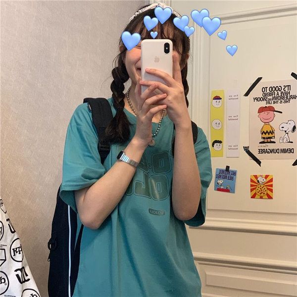women's t-shirt harajuku oversize women summer 2021 vintage short sleev o-neck hong kong tees shirt schoolgirl clothes, White
women's t-shirt harajuku oversize women summer 2021 vintage short sleev o-neck hong kong tees shirt schoolgirl clothes, White