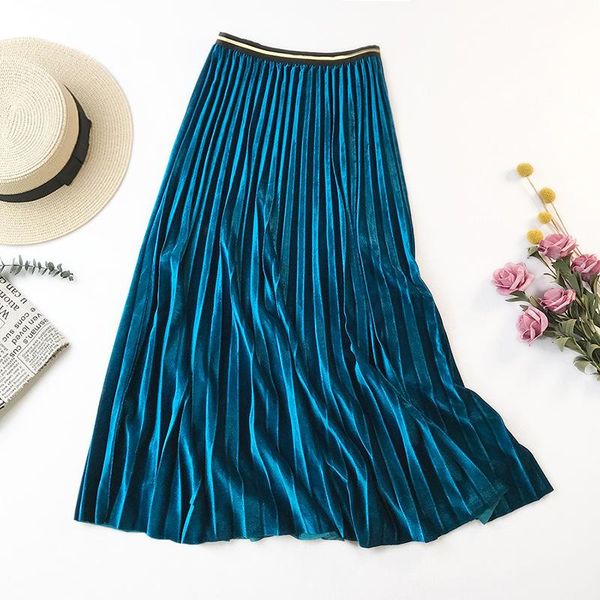 skirts wild gold velvet skirt female autumn and winter 2021 long paragraph pleated was thin a word big swing, Black
skirts wild gold velvet skirt female autumn and winter 2021 long paragraph pleated was thin a word big swing, Black