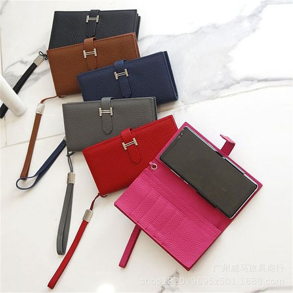 wallet korean leather printed wrist band women's mobile phone bag fashion simple h home clip holder hand held case, Red;black
wallet korean leather printed wrist band women's mobile phone bag fashion simple h home clip holder hand held case, Red;black