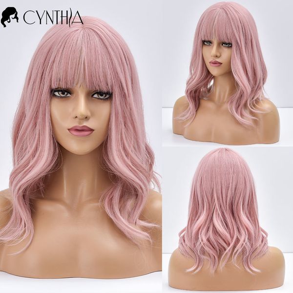 midium pink purple natural wave daily synthetic wigs with bangs for black white women heat resistant cosplay fake hair wavy wig
midium pink purple natural wave daily synthetic wigs with bangs for black white women heat resistant cosplay fake hair wavy wig