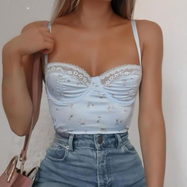 women's tanks & camis women vest floral printed lace frill camisole sleeveless sweet halter for dating, White
women's tanks & camis women vest floral printed lace frill camisole sleeveless sweet halter for dating, White