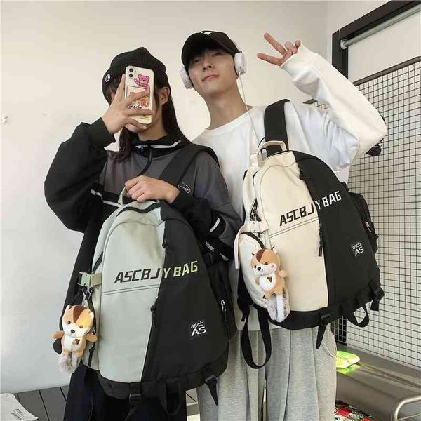 2021 new spring and summer simple schoolbag female korean version harajuku student large capacity backpack male
2021 new spring and summer simple schoolbag female korean version harajuku student large capacity backpack male
