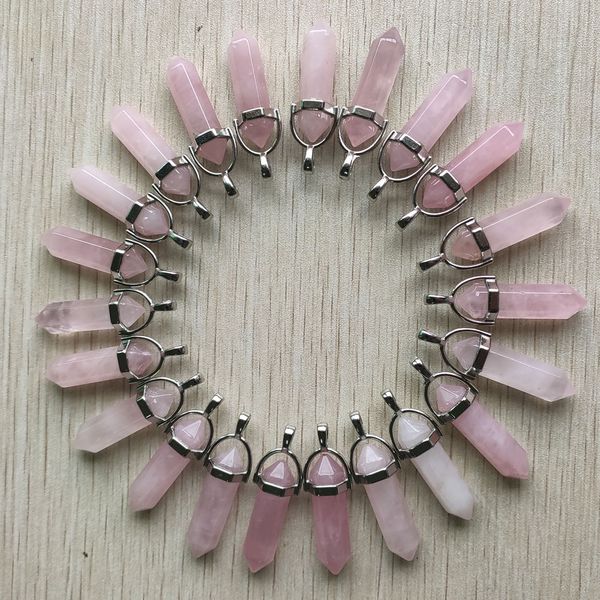natural stone rose quartz bullet shape charms point chakra pendants for jewelry making wholesale silver gold handmade craft, Bronze;silver
natural stone rose quartz bullet shape charms point chakra pendants for jewelry making wholesale silver gold handmade craft, Bronze;silver