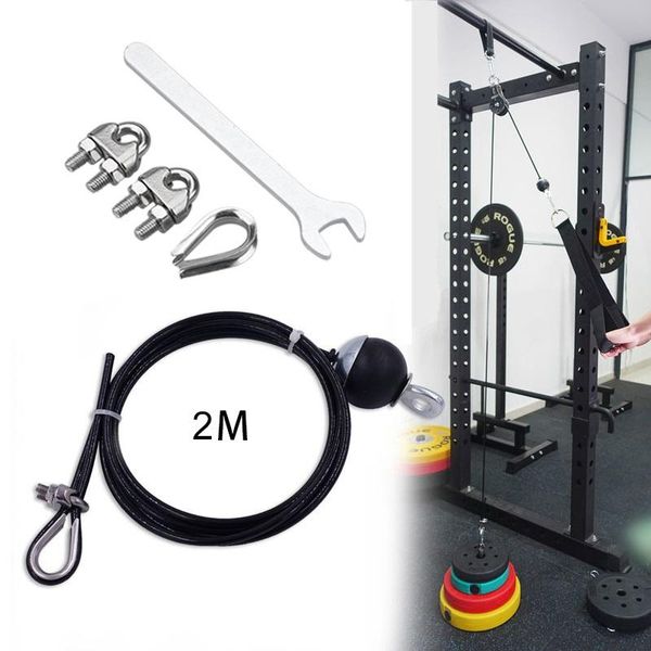 fitness equipment gym cable eyelets pulley length adjustable heavy duty steel wire rope home handles accessories
fitness equipment gym cable eyelets pulley length adjustable heavy duty steel wire rope home handles accessories