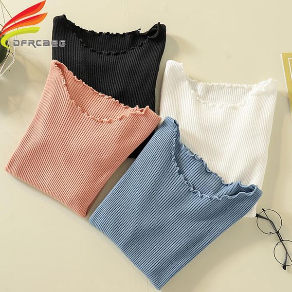 women's sweaters autumn winter basic sweater pullover 2021 latest women knitted slim long sleeve korean style, White;black
women's sweaters autumn winter basic sweater pullover 2021 latest women knitted slim long sleeve korean style, White;black