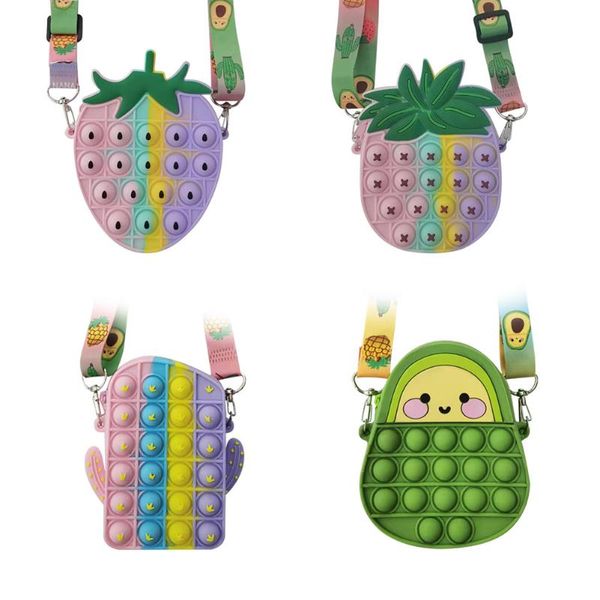 party favor push bubble toy colorful wallet decompression silicone sensory autism special stress reliever shopping bag
party favor push bubble toy colorful wallet decompression silicone sensory autism special stress reliever shopping bag