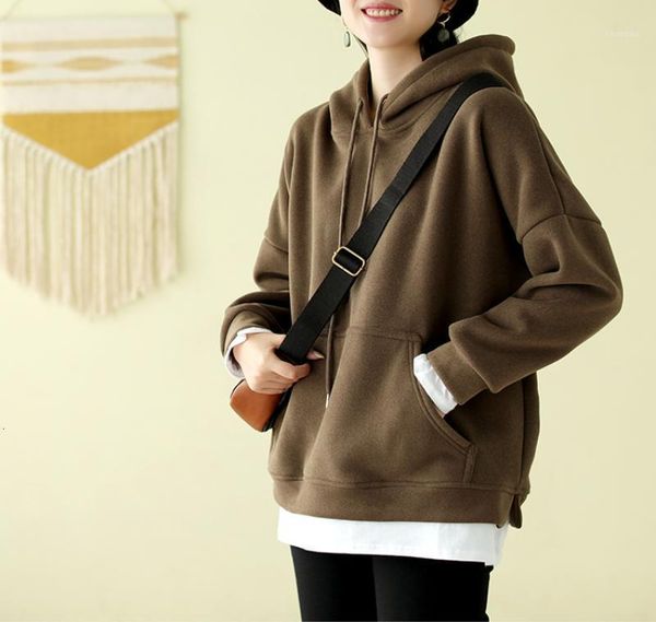 women's hoodies & sweatshirts autumn winter women fashion fleece loose fake two pieces pullovers werainyee hooded ladies all-match 1 c, Black
women's hoodies & sweatshirts autumn winter women fashion fleece loose fake two pieces pullovers werainyee hooded ladies all-match 1 c, Black