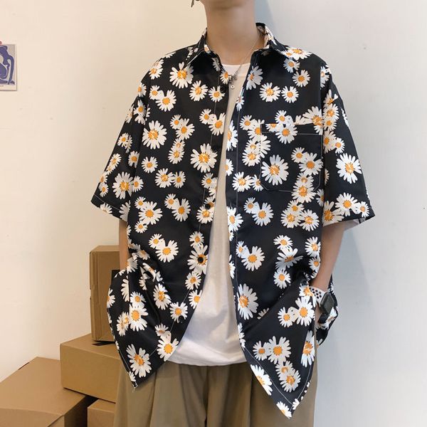 shirts summer floral men's fashion printed casual men streetwear loose short-sleeved mens hawaiian shirts -2xl, White;black
shirts summer floral men's fashion printed casual men streetwear loose short-sleeved mens hawaiian shirts -2xl, White;black