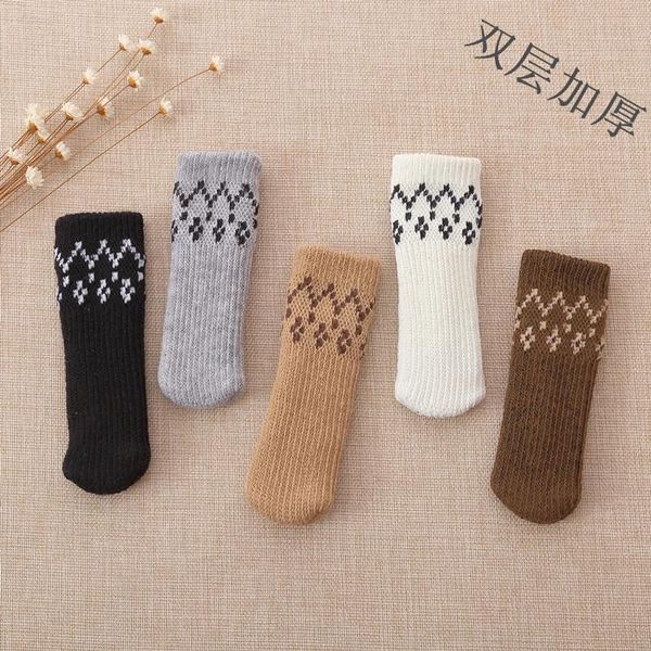 chair covers 4pcs knitted double-layer thickened foot cover non-slip wear-resistant mute table and stool
chair covers 4pcs knitted double-layer thickened foot cover non-slip wear-resistant mute table and stool