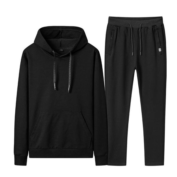 men's tracksuits men tracksuit spring autumn sportswear sets hooded coat + pants solid suit plus size 7xl 8xl male casual sport clothin, Gray
men's tracksuits men tracksuit spring autumn sportswear sets hooded coat + pants solid suit plus size 7xl 8xl male casual sport clothin, Gray