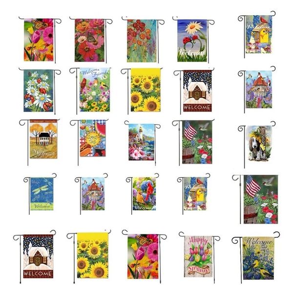 camping garden flag courtyard flags welcome yard banner linen material 45*30cm 500pcs/lot send by sea ship t10i60
camping garden flag courtyard flags welcome yard banner linen material 45*30cm 500pcs/lot send by sea ship t10i60