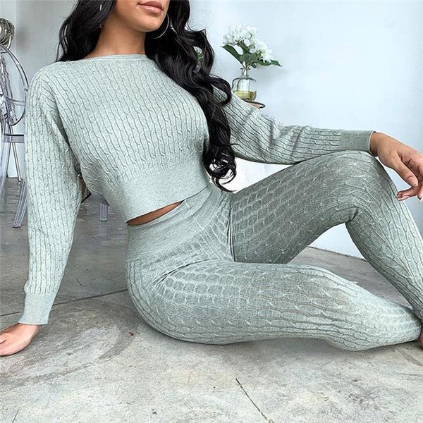 women's two piece pants autumn winter knitted ribbed 2 sets womens outfits sweater elastic pencil lounge wear club matching, White
women's two piece pants autumn winter knitted ribbed 2 sets womens outfits sweater elastic pencil lounge wear club matching, White