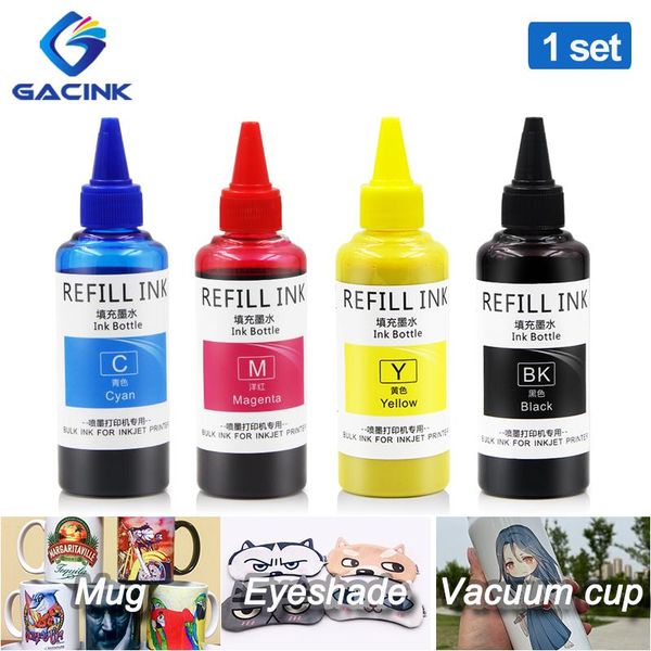 ink refill kits gacink 100ml dye sublimation for et-2750 et-2760 wf-2630 wf-7710 deskinkjet printer transfer
ink refill kits gacink 100ml dye sublimation for et-2750 et-2760 wf-2630 wf-7710 deskinkjet printer transfer
