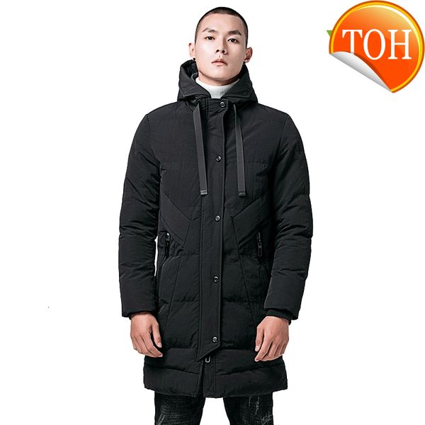 down long men's jacket winter cotton-padded parkas men warm casual parka coat medium-long water proof thickening hood, Black
down long men's jacket winter cotton-padded parkas men warm casual parka coat medium-long water proof thickening hood, Black