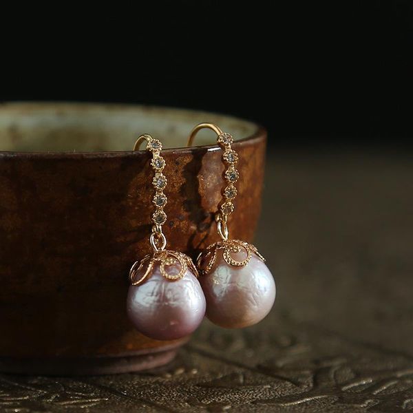 dangle & chandelier green purple natural round baroque pearl earrings for women party handmade drop earring fashion jewelry oorbellen, Silver
dangle & chandelier green purple natural round baroque pearl earrings for women party handmade drop earring fashion jewelry oorbellen, Silver