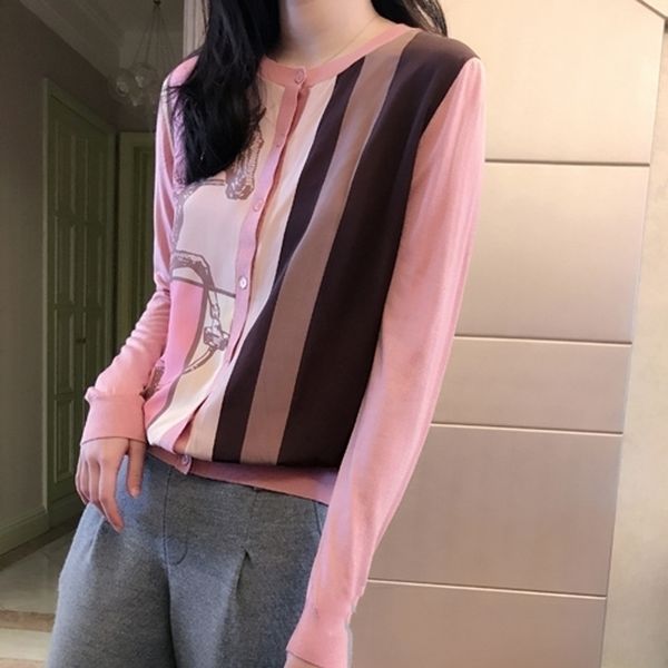 knitted cardigan 2021 spring and autumn new style temperament long sleeve thin loose coat printed round neck women, Black
knitted cardigan 2021 spring and autumn new style temperament long sleeve thin loose coat printed round neck women, Black