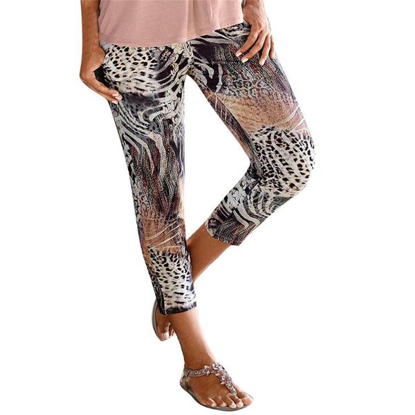 women's pants & capris summer fashion high-waist floral leopard casual slim fit trousers style, Black;white
women's pants & capris summer fashion high-waist floral leopard casual slim fit trousers style, Black;white