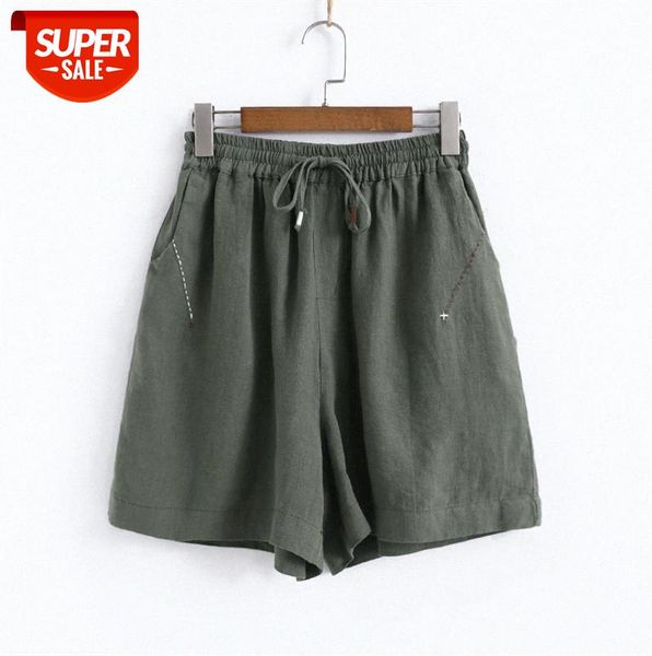 010642 literary linen elastic lace-up wide-leg pants women's a-line high waist casual outer wear shorts #qb9g, Black;gray
010642 literary linen elastic lace-up wide-leg pants women's a-line high waist casual outer wear shorts #qb9g, Black;gray