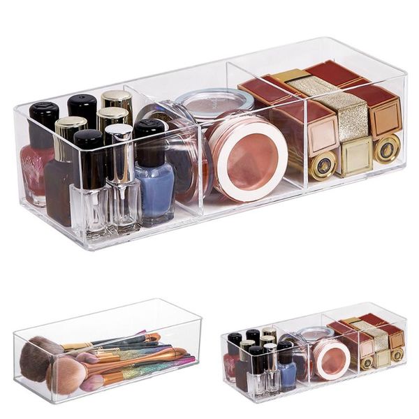 storage boxes & bins clear acrylic cosmetic box lipstick finishing drawer partition makeup brush organizer for clutter
storage boxes & bins clear acrylic cosmetic box lipstick finishing drawer partition makeup brush organizer for clutter