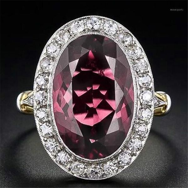 wedding rings luxury round red big crystal ring for women romantic female finger classic ladies jewelry1, Slivery;golden
wedding rings luxury round red big crystal ring for women romantic female finger classic ladies jewelry1, Slivery;golden