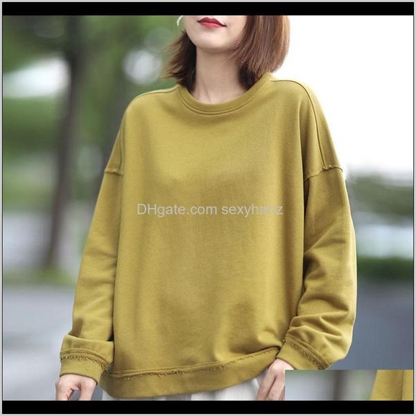& tees womens clothing apparel drop delivery 2021 autumn korean loose casual o-neck long sleeve cotton plus size t-shirt simple comforta, White
& tees womens clothing apparel drop delivery 2021 autumn korean loose casual o-neck long sleeve cotton plus size t-shirt simple comforta, White