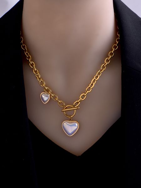 heart love fashion pendant necklace designer necklaces pearl personality 2 color temperament for women girl valentine chain jewelry gifts, Silver
heart love fashion pendant necklace designer necklaces pearl personality 2 color temperament for women girl valentine chain jewelry gifts, Silver